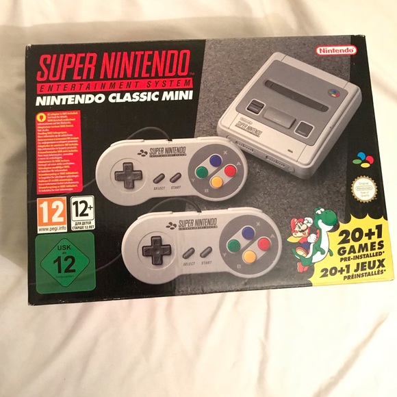 NIB Super Nintendo Mini Classic (SNES) EU Version - Picture 1 of 5